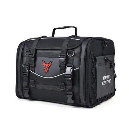 Motocentric Waterproof Motorcycle Helmet Bag Multifunction Motorcycle Rear Seat Bag High Capacity Motorcycle Bag Rider Backpack-EXPROTAS