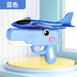 Dinosaur Foam Airplane Launcher Toy Glider Planes for Kids Outdoor Fun