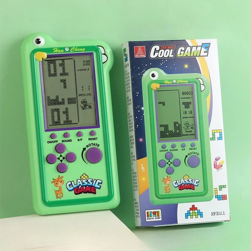Large-screen Game Console Tetris Classic Puzzle Toy for Children