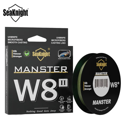 Braided Fishing Line SeaKnight W8II 150m 8-Strand , Silicon Resin Coating for Saltwater