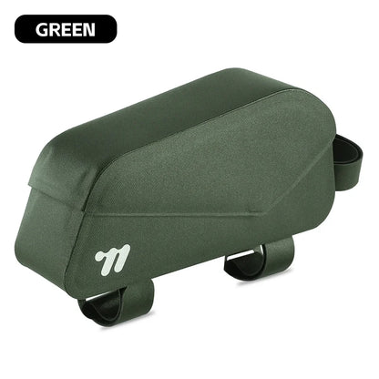 WEST BIKING Magnetic Top Tube Bag Waterproof Frame Bag w/ Bolts & Straps