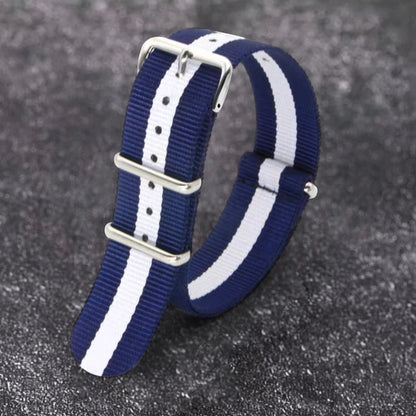 Nato Watch Strap Nylon Band 18mm 20mm 22mm Military Diver Wristwatch
