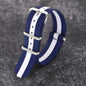 Nato Watch Strap Nylon Band 18mm 20mm 22mm Military Diver Wristwatch