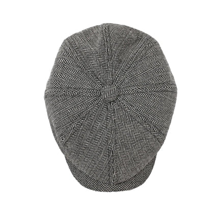 Unisex Newsboy Hat Retro Beret Cap for Spring Autumn Travel Casual