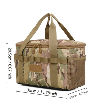 14L Tactical Bag Camping Fishing Multi-Functional Nylon Storage Organiser
