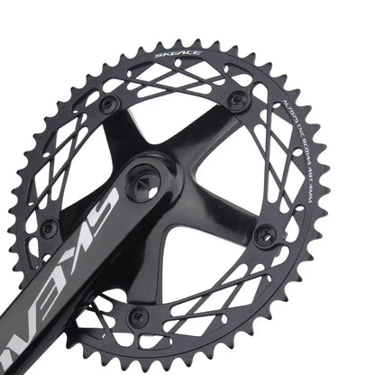 SKEACE 144BCD Track Crankset 165mm Square Taper Single Speed 48/49T - EXPROTAS