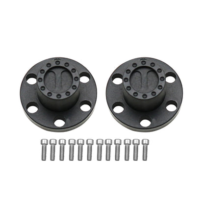 1/10 RC Crawler Metal Wheel Center Dust Caps 6-Hole for 1.9" & 2.2" Wheels - EXPROTAS