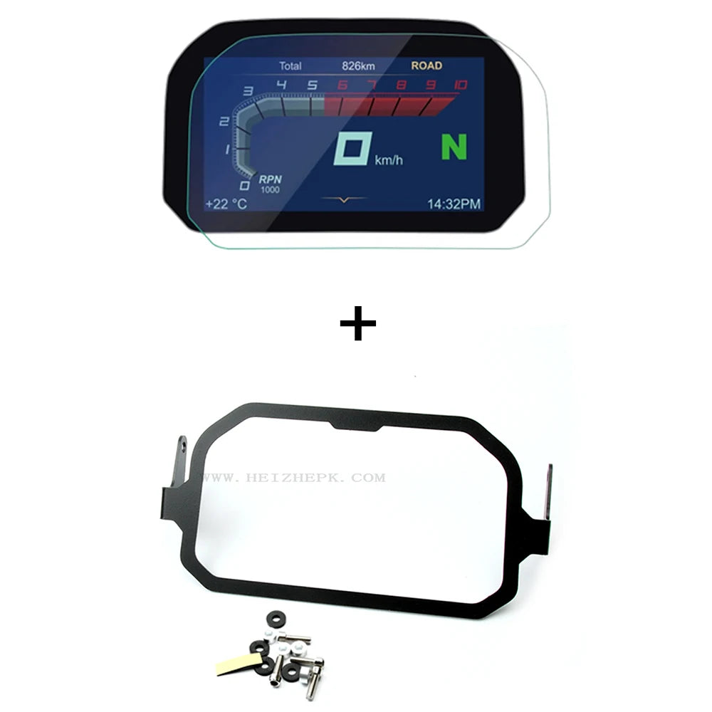 R1250GS ADV Motorcycle TFT Anti-theft Frame Cover Screen Protector Protection Parts For BMW R1200GS LC R 1250 GS Adventure 17-21-EXPROTAS