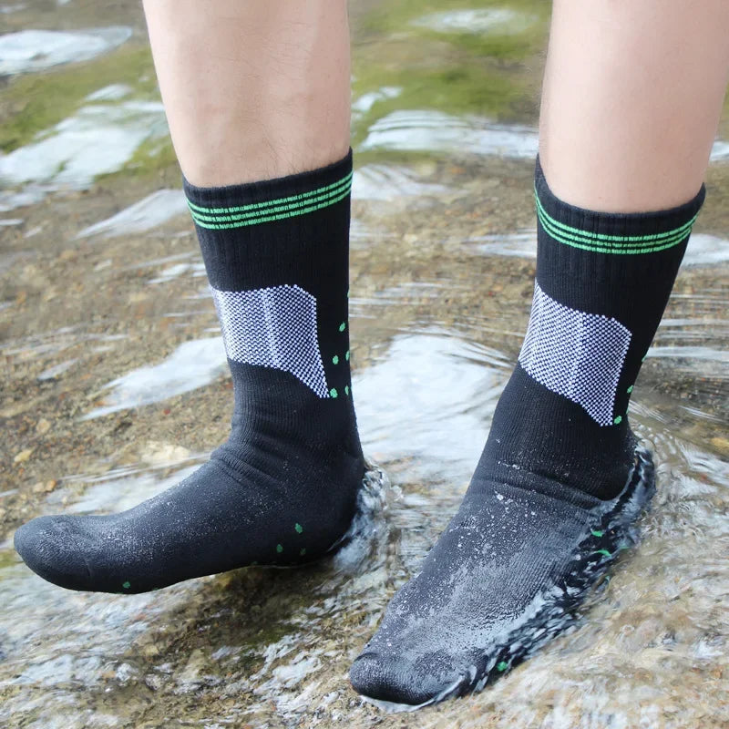 Waterproof Socks Breathable Hiking Camping Winter Skiing Warm Outdoor