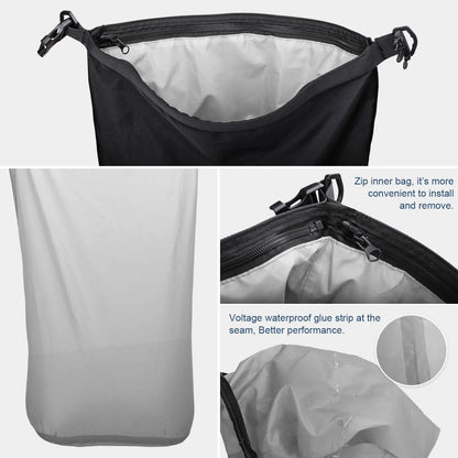 Rhinowalk Motorcycle Rear Seat Bag 10L Or 20L Or 30L Waterproof Saddle Side Bag Luggage Pack MultiFunction Shoulder Bag Backpack-EXPROTAS