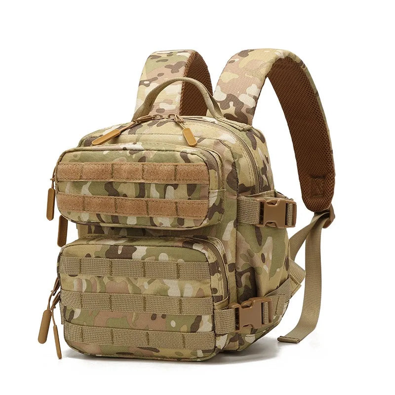 9L Tactical Molle Backpack Mini Bug Out Bag EDC Camping Hiking Rucksack Unisex