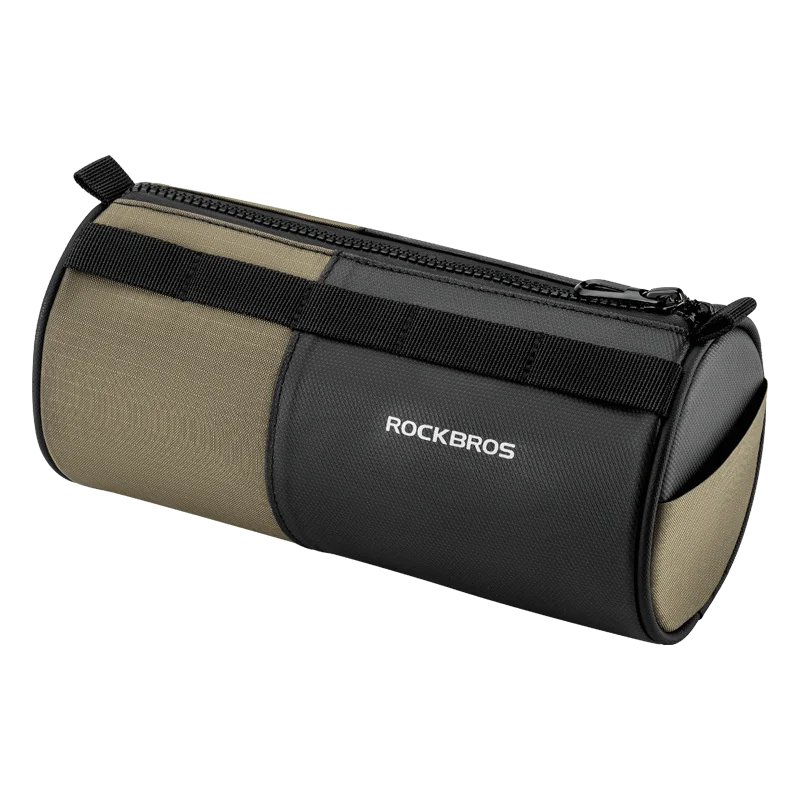 ROCKBROS Reflective Handlebar Bag 1.7L Portable Bike Front Storage Shoulder Bag Accessories