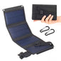 Portable Solar Panel 5V USB Charger Foldable for Camping Hiking Phone Power Bank