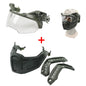 Tactical FAST Helmet w/ Flip Goggles & Half Face Mask Airsoft Paintball