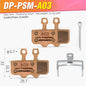 SRAM E1-E9 XX XO DB1 DB3 DB5 NUTT Sintered Metal Brake Pads JSHOUBIKE