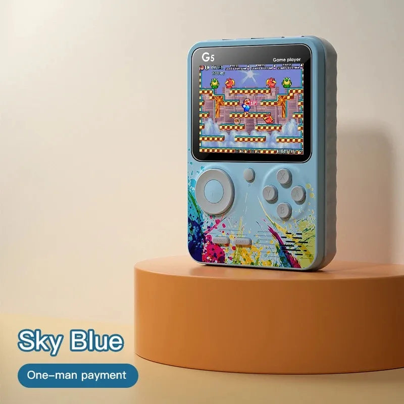G5 Mini Handheld Game Console Retro Portable LCD Player 8-Bit Gaming