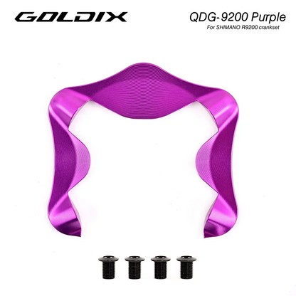 GOLDIX Aero Chainring Cover for Shimano R9200 R8100 R7100 R7000 1X Crankset