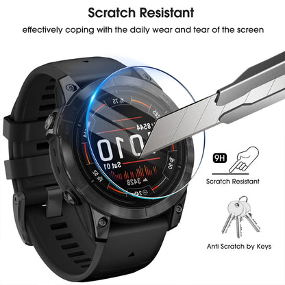 Tempered Glass Screen Protector for Garmin Fenix 9 Pro 51mm Smart Watch