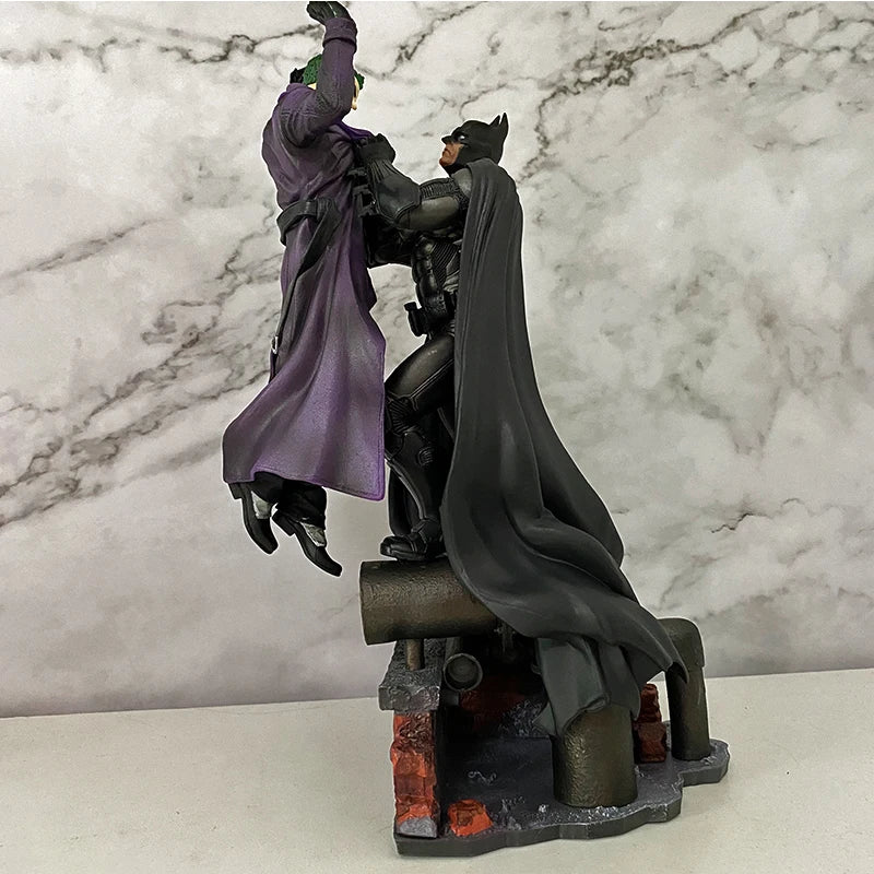 Batman VS Joker Action Figure Arkham Comic Anime Bruce Wayne Joker Figure With Base Big Statue Collection Model Halloween Gifts-EXPROTAS
