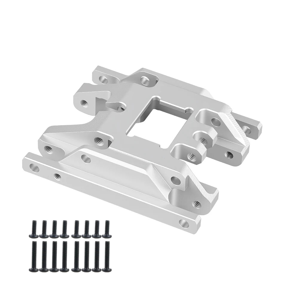 Aluminum Skid Plate Transmission Mount for TRX4M 1/18 RC Crawler Upgrade