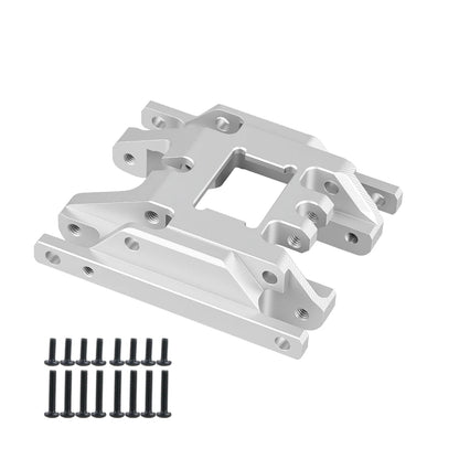 Aluminum Skid Plate Transmission Mount for TRX4M 1/18 RC Crawler Upgrade