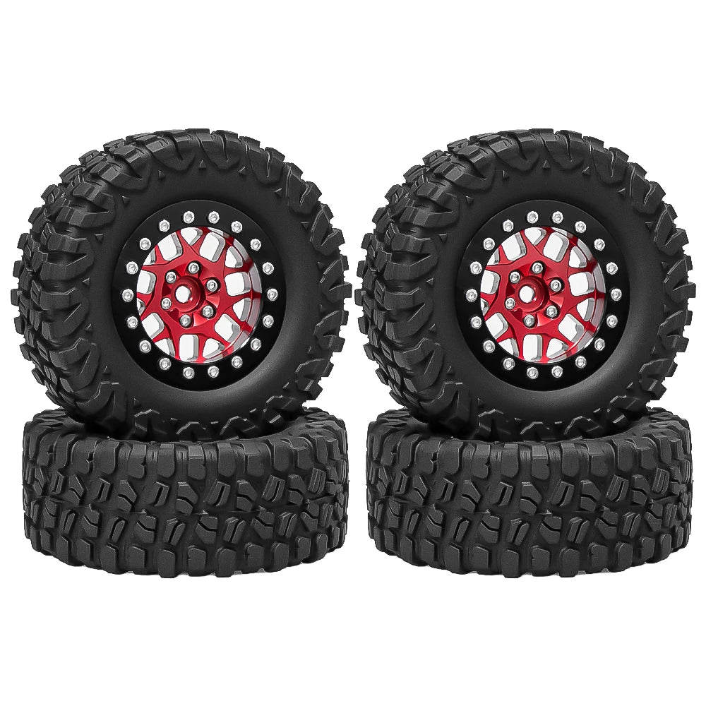 1.45 Inch Crawler Car Tire Wheels for 1/18 TRX-4M 1/24 SCX24 RC