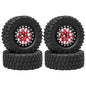 1.45 Inch Crawler Car Tire Wheels for 1/18 TRX-4M 1/24 SCX24 RC