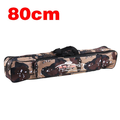 Sougayilang Fishing Rod Bag 80/120cm Nylon Tackle Storage Large Capacity Case