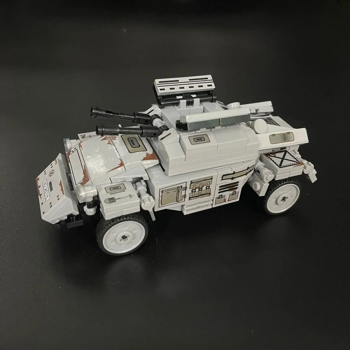 WW2 German Leopard G Medium Tank Building Blocks Military Brick Model Set Gift