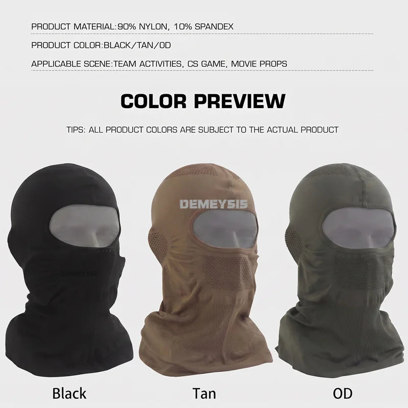 Steel Mesh Tactical Balaclava Face Mask for Airsoft Paintball Operators