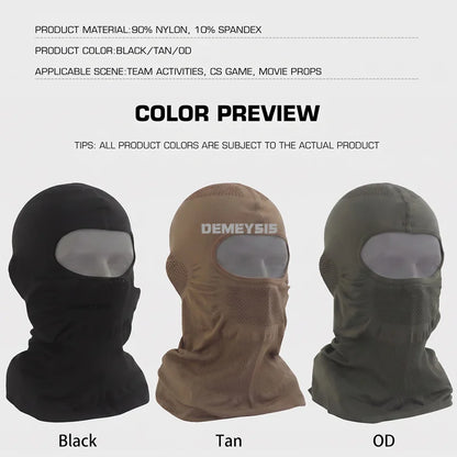 Steel Mesh Tactical Balaclava Face Mask for Airsoft Paintball Operators