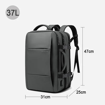 BANGE Expandable Men's Backpack Waterproof 17.3 in Laptop Backpack Man Large Capacity Hiking Travel Bag Male Backpacks for Men-EXPROTAS