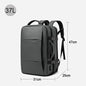 BANGE Expandable Men's Backpack Waterproof 17.3 in Laptop Backpack Man Large Capacity Hiking Travel Bag Male Backpacks for Men-EXPROTAS