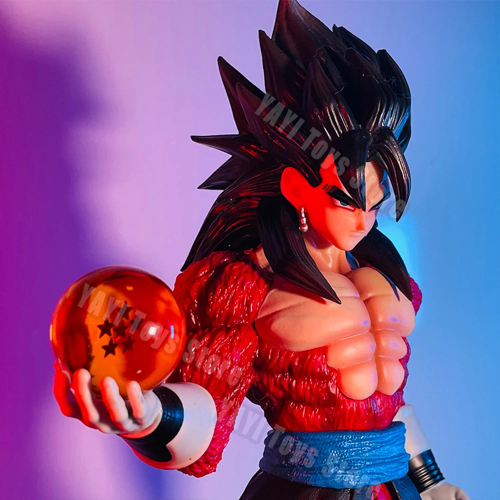 29cm Anime Dragon Ball Gogeta Ssj4 Figure Super Saiyan 4 Son Goku Vegeta Figurine PVC Action Figures Model Toy for Children Gift-EXPROTAS