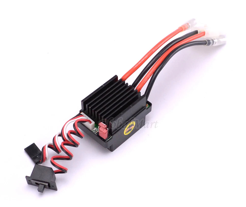320A Motor Speed Controller Brushed ESC 2A BEC for RC Car Boat Waterproof