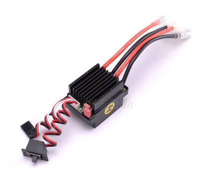 320A Motor Speed Controller Brushed ESC 2A BEC for RC Car Boat Waterproof