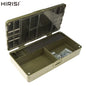 Hirisi Carp Fishing Organizer Box, Portable Tackle Storage w/ Magnetic Compartments