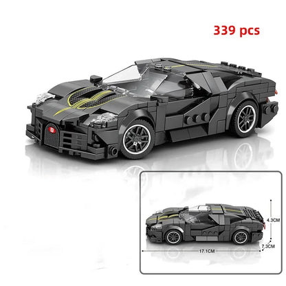 Car Series Building Blocks Model Sets Sports Racing Speed Champion DIY Educational Bricks Toys Boys Kids Adult Christmas Gifts-EXPROTAS