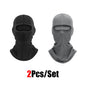 4Pcs Full Face Mask Balaclava Cycling Ski Motorcycle Warm Black Men