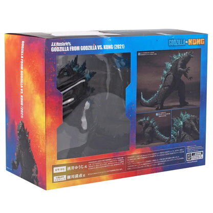 SHM Godzilla vs Kong 2021 Nuclear Blue Godzilla PVC Action Figure Model Toy