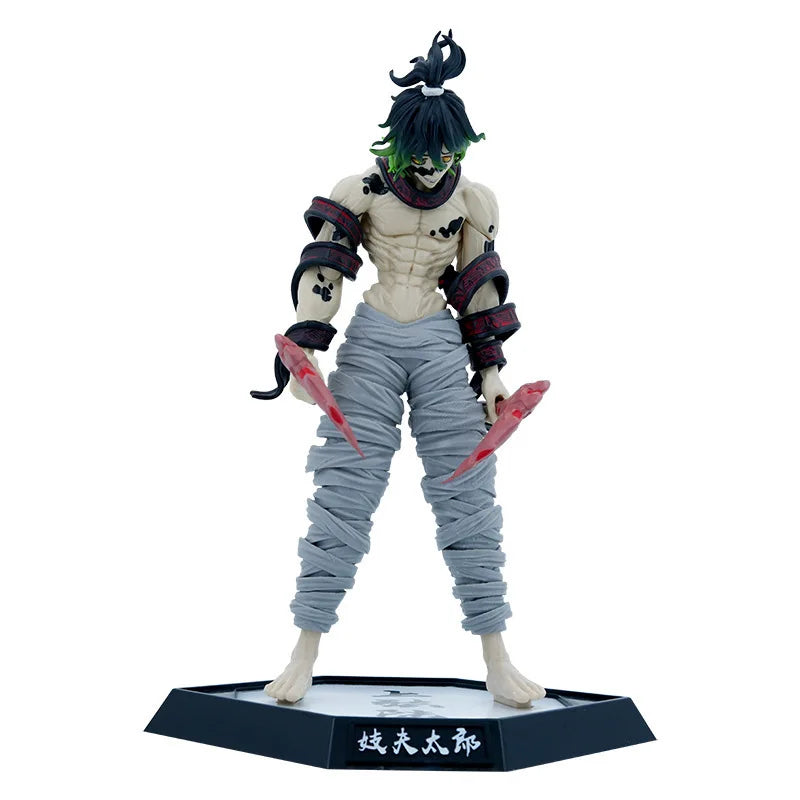 Demon Slayer Tanjiro Nezuko Zenitsu Inosuke PVC Anime Action Figure Set