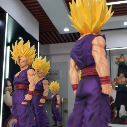 45cm Dragon Ball Z Son Gohan Super Saiyan Figure JT Statue PVC Model Toy