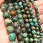Natural Stone Loose Beads 12mm Round Gemstone for Jewellery Making DIY