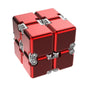 Metal Infinity Magic Cube Fidget Toy Decompression Puzzle for Adults Kids