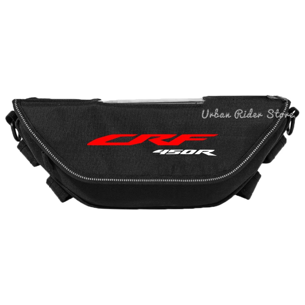 Waterproof Motorcycle Handlebar Travel Storage Bag for Honda CRF450R/CRF450RL