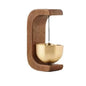 Wooden Wind Chimes Wireless Doorbell Decorative Hanging Entrance Bell