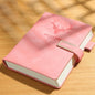 A5 Leather Notebook Cover with Bookmark - 200 Pages Journal Notepad