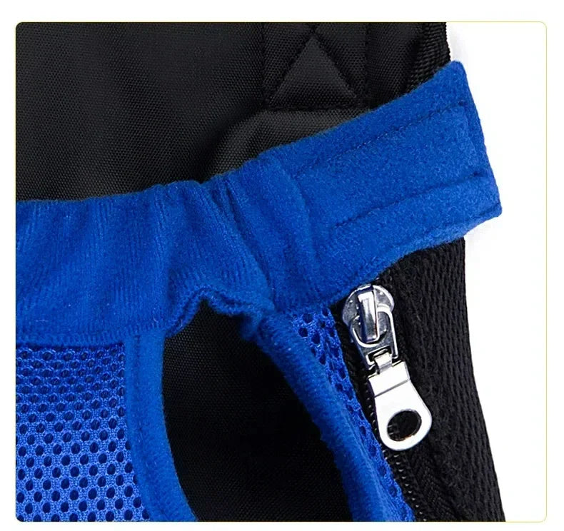 Breathable Mesh Pet Carrier Backpack for Dog Cat Travel Hiking