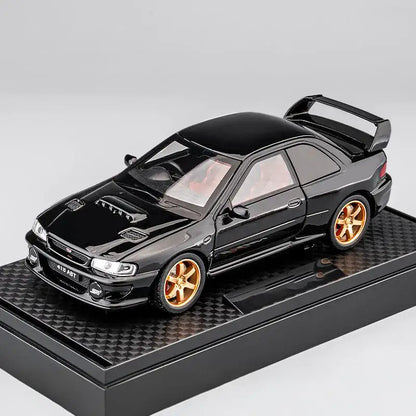 JDM 1/32 Impreza WRX STI Supercar Diecast Model Alloy Metal Car Classic Love Collection Hobby Birthday Gifts With Friend Trendy
