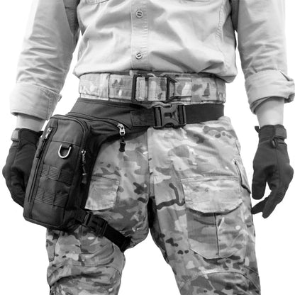 Motorcycle Bag Waterproof Leg Pack Outdoor Fishing Waist Bags for Men